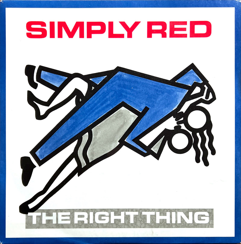 Simply Red 7" The Right Thing - France (VG/NM)