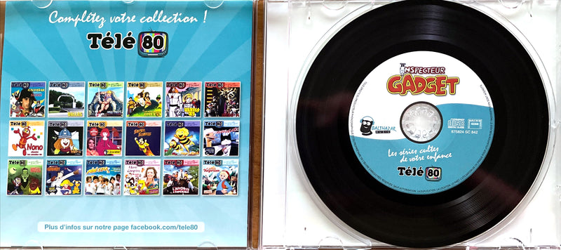 Compilation CD Inspecteur Gadget ★ 30 ème anniversaire - France