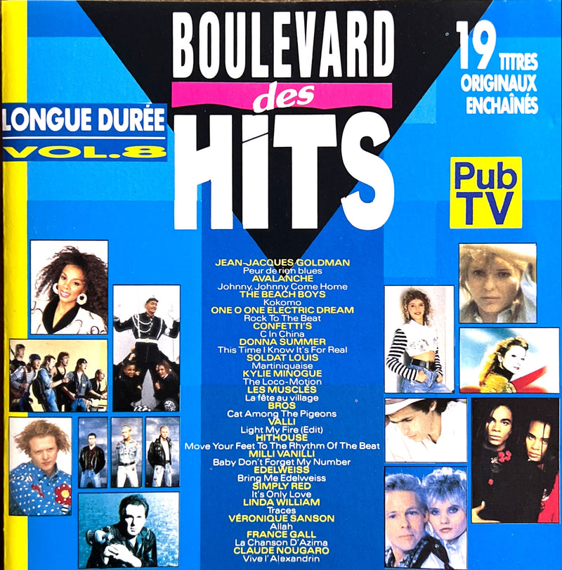 Compilation CD Boulevard Des Hits Vol. 8 - France