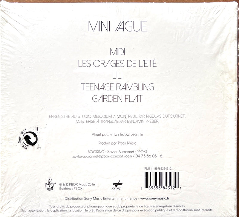 Mini Vague CD Les Orages De L'Été - France