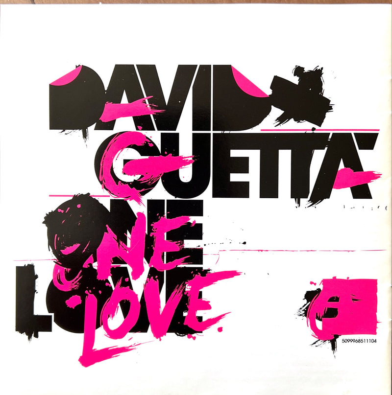 David Guetta CD One Love - Europe