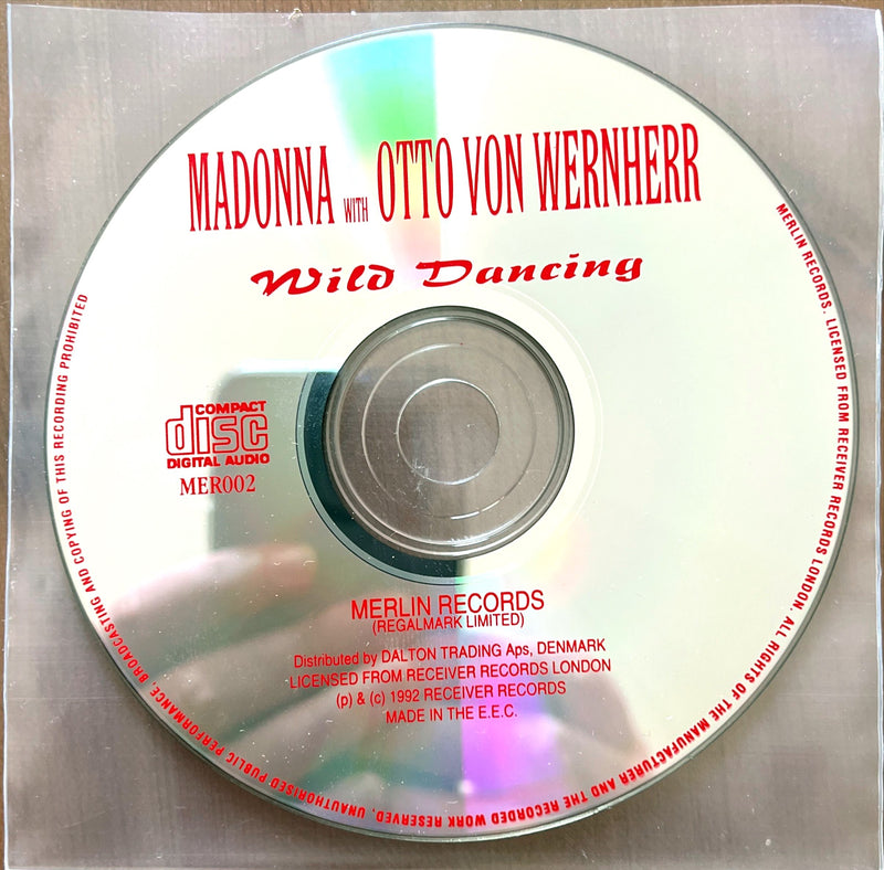 Madonna With Otto Von Wernherr CD Wild Dancing - Europe