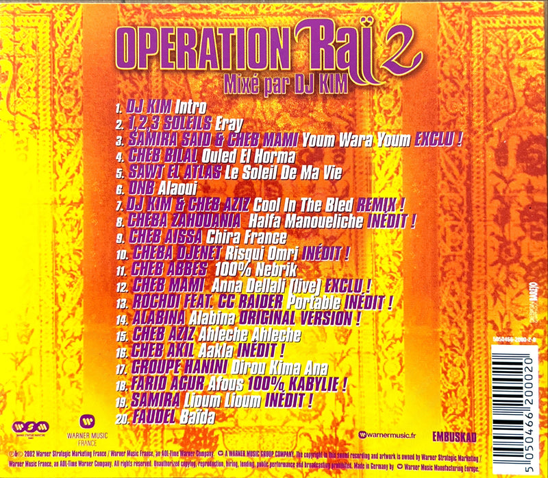Compilation CD Operation Raï 2