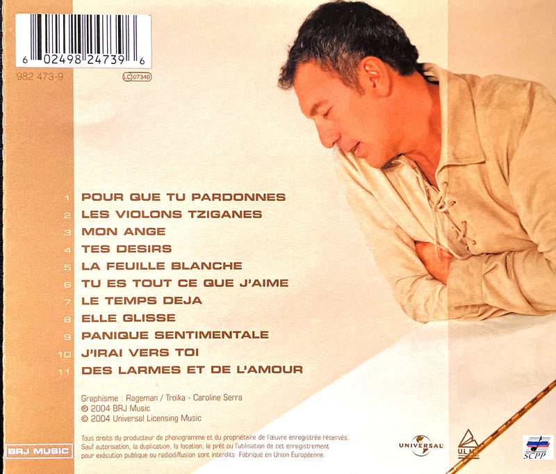 François Feldman CD Des Larmes Et De L'amour - France