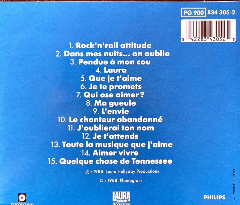 Johnny Hallyday CD Johnny À Bercy - France