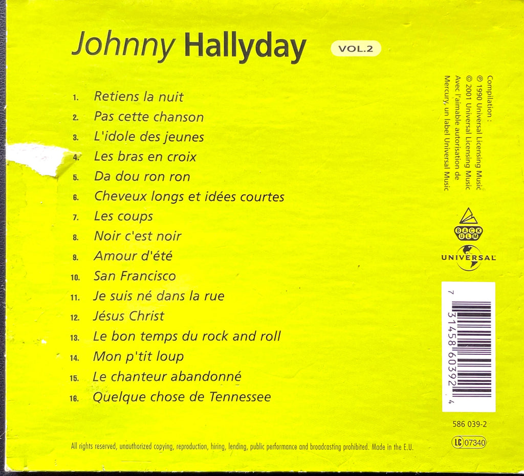 On a tous quelque chose de Johnny Double Vinyle Gatefold - Johnny