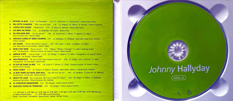 On a tous quelque chose de Johnny Double Vinyle Gatefold - Johnny