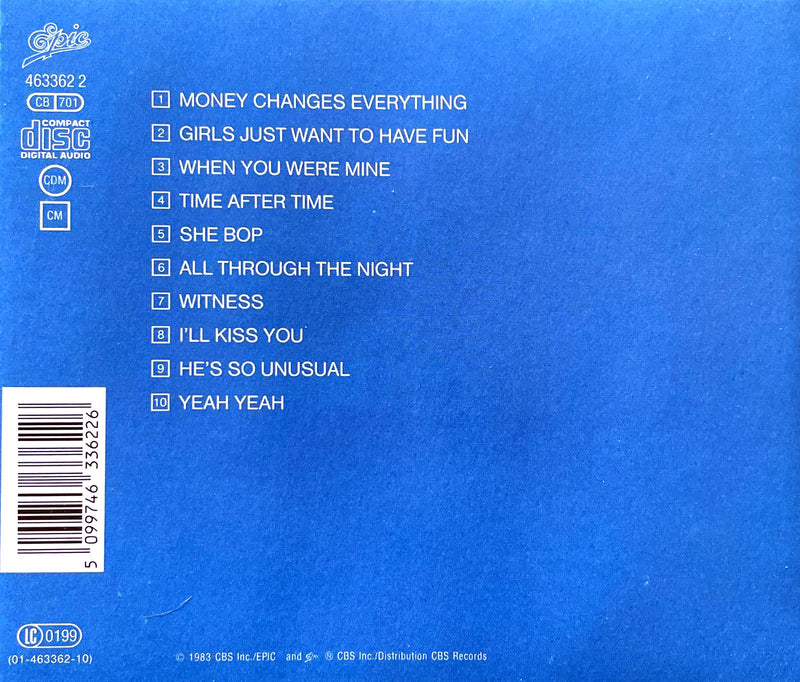 Cyndi Lauper ‎CD She's So Unusual - Europe