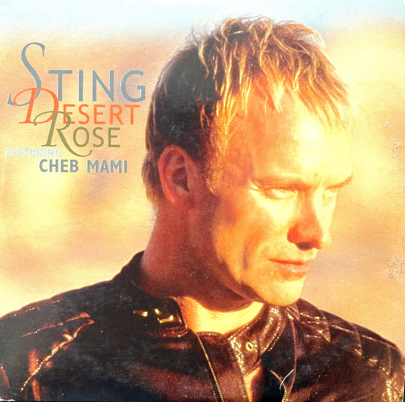 Sting Featuring Cheb Mami ‎CD Single Desert Rose - Europe