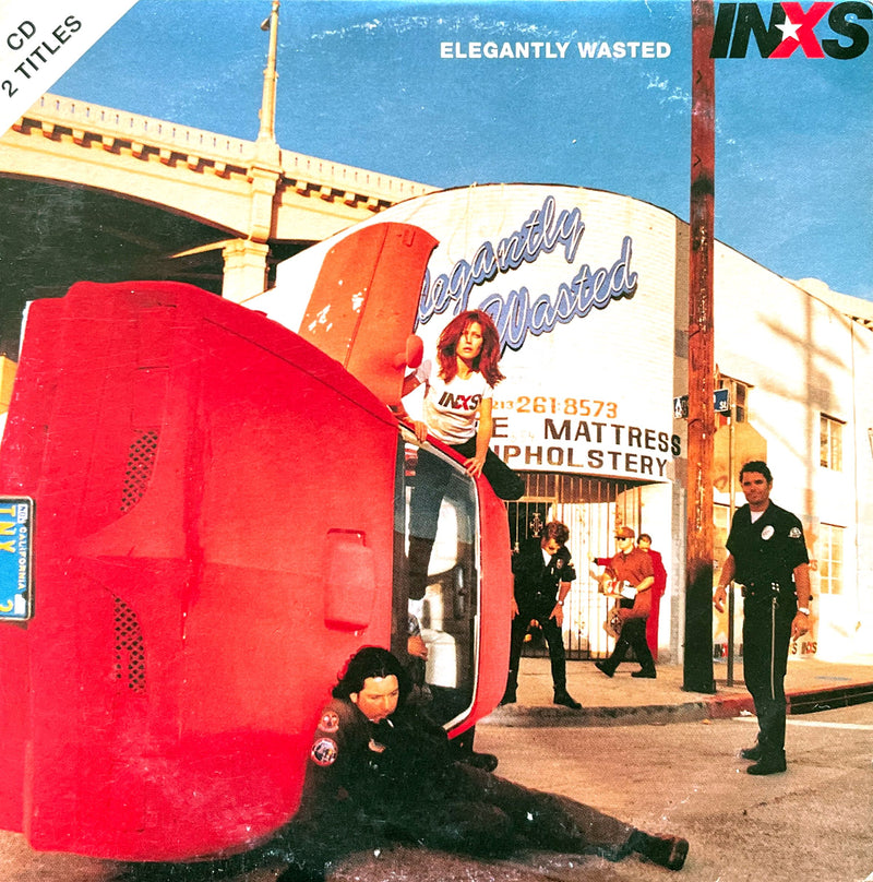 INXS ‎CD Single Elegantly Wasted - Europe (VG+/VG+)