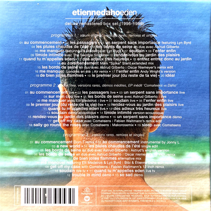 Etienne Daho Coffret 3xCD Eden - Tirage Limité, Edition Deluxe - France