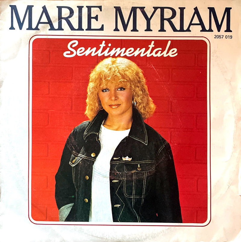 Marie Myriam ‎7" Sentimentale - France