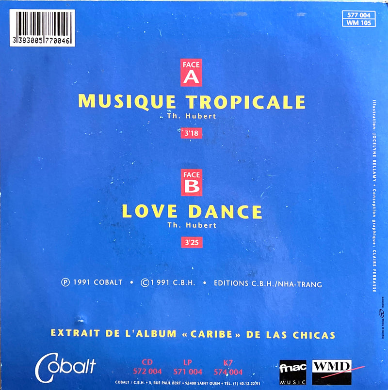Las Chicas 7" Musique Tropicale - France
