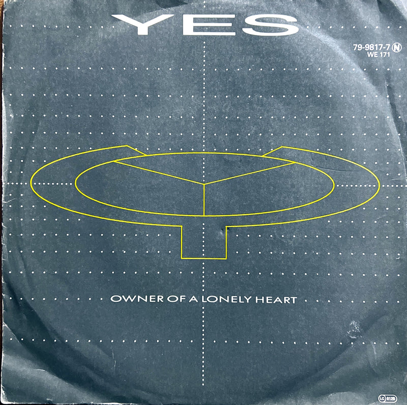 Yes 7" Owner Of A Lonely Heart - Germany
