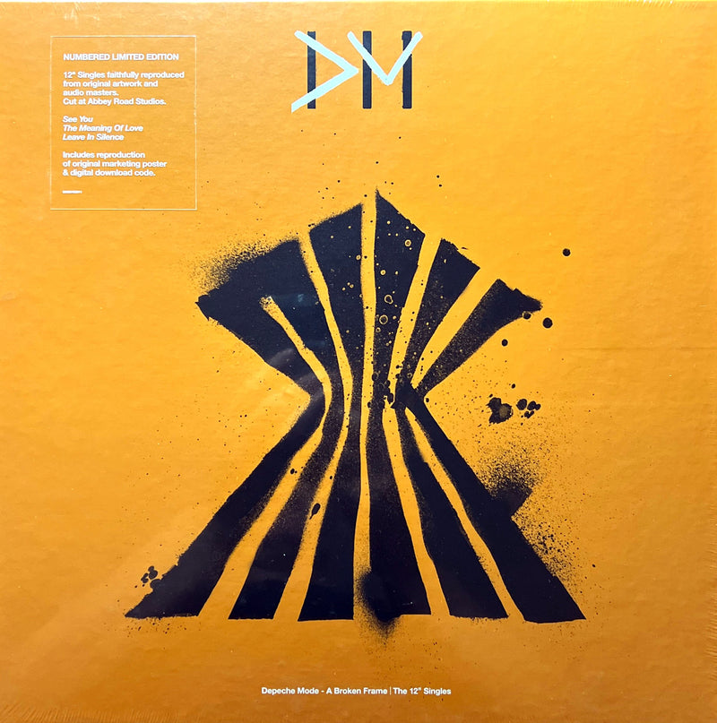 Depeche Mode Coffret 3 Vinyles + Poster A Broken Frame | The 12" Singles - Tirage Limité Numéroté