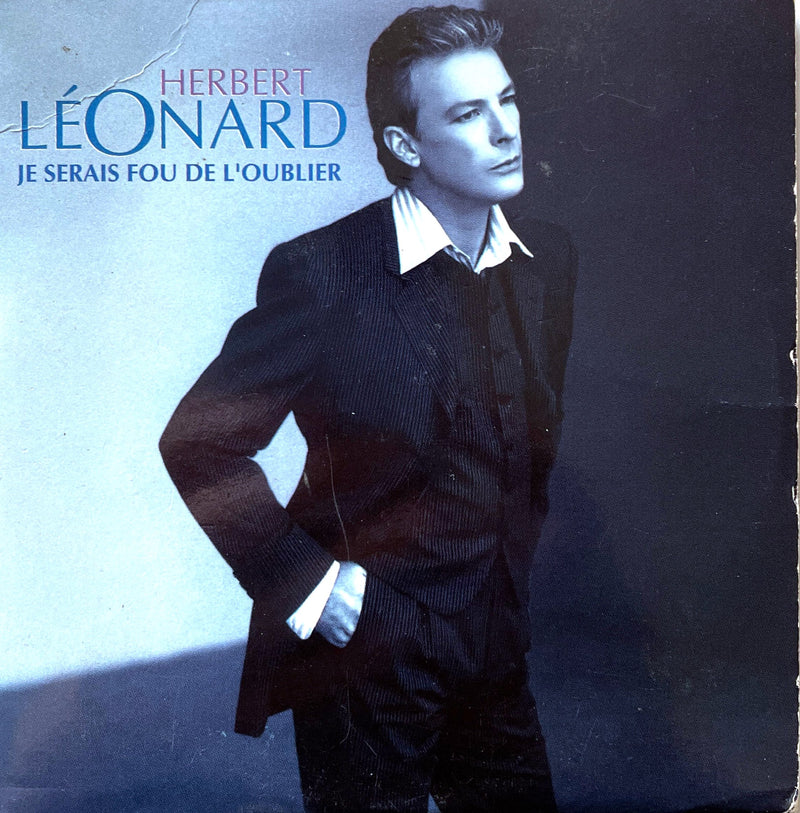 Herbert Léonard ‎CD Single Je Serais Fou De L'Oublier - France
