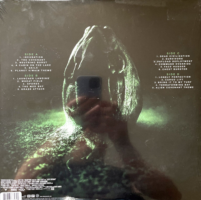 Jed Kurzel 2xLP Alien: Covenant - 180g Neon Green Vinyls LTD - US