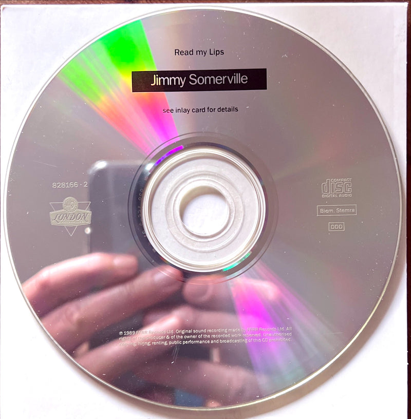 Jimmy Somerville CD Read My Lips - Europe
