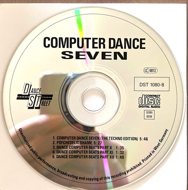 Deejays United Maxi CD Dance Computer Seven - Germany