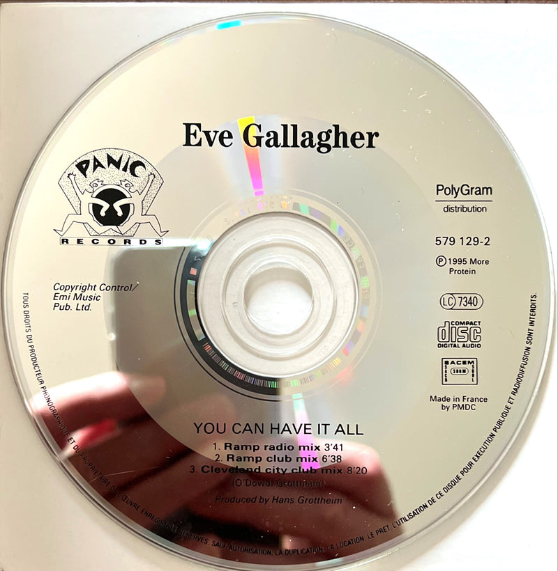 Eve Gallagher Maxi CD You Can Have It All - France