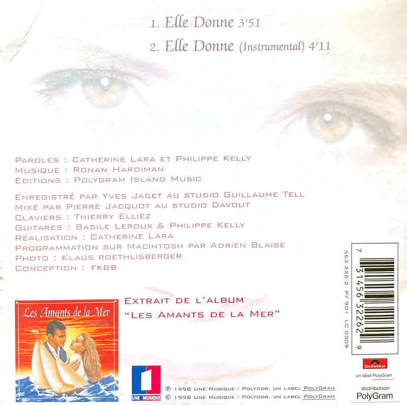 Barbara Scaff ‎CD Single Elle Donne (Chanson Des 'Amants De La Mer') - France