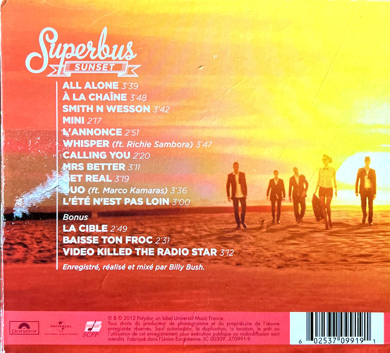 Superbus CD Sunset - France