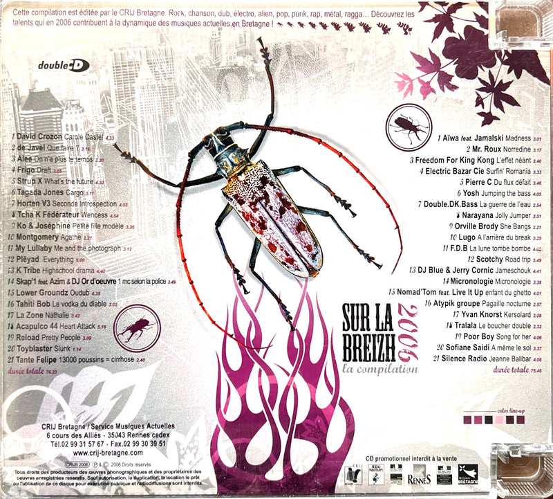 Compilation 2xCD Sur La Breizh 2006