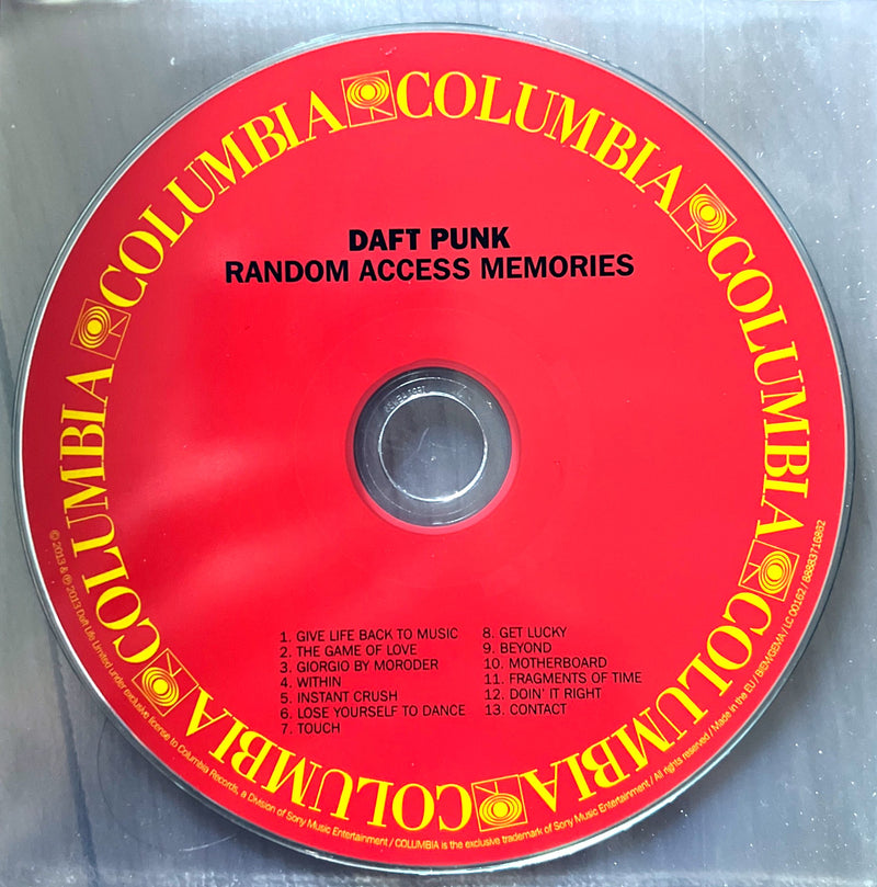 Daft Punk CD Random Access Memories - Europe