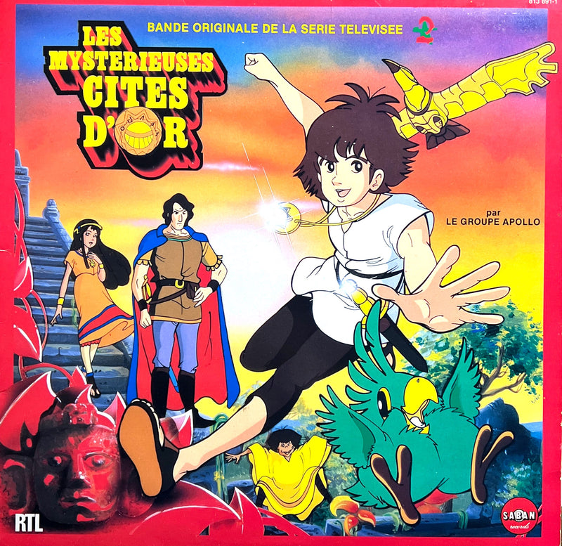 Apollo LP Les Mystérieuses Cités D'Or (Bande Originale De La Série Télévisée) - Original 1983