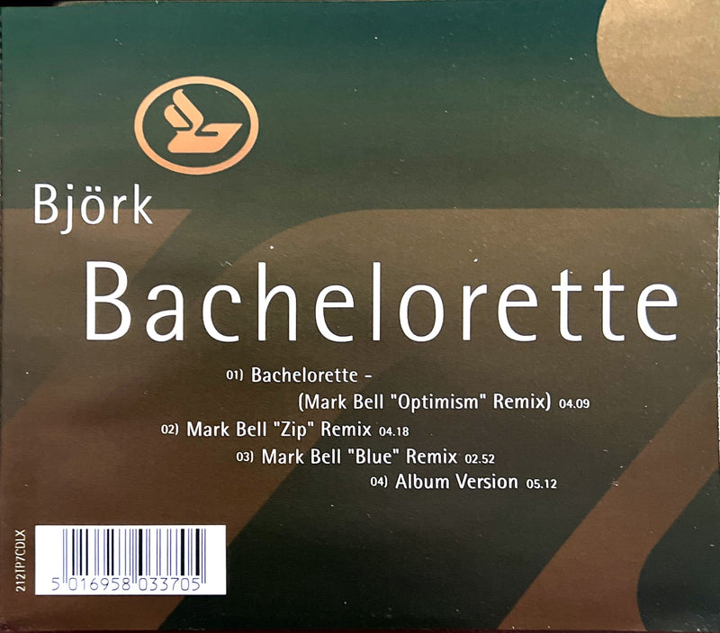 Björk Maxi CD Bachelorette - Two