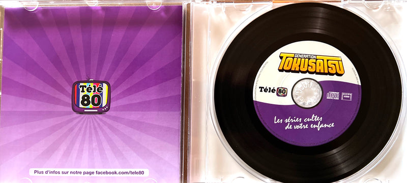 Compilation CD Génération Tokusatsu (Télé 80)