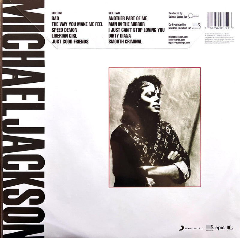 Michael Jackson LP Bad 25 - Picture Disc