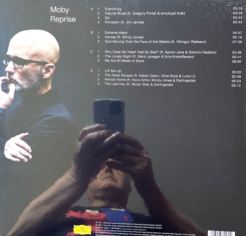 Moby ‎2xLP Reprise - Limited Edition, Grey Vinyls - Europe