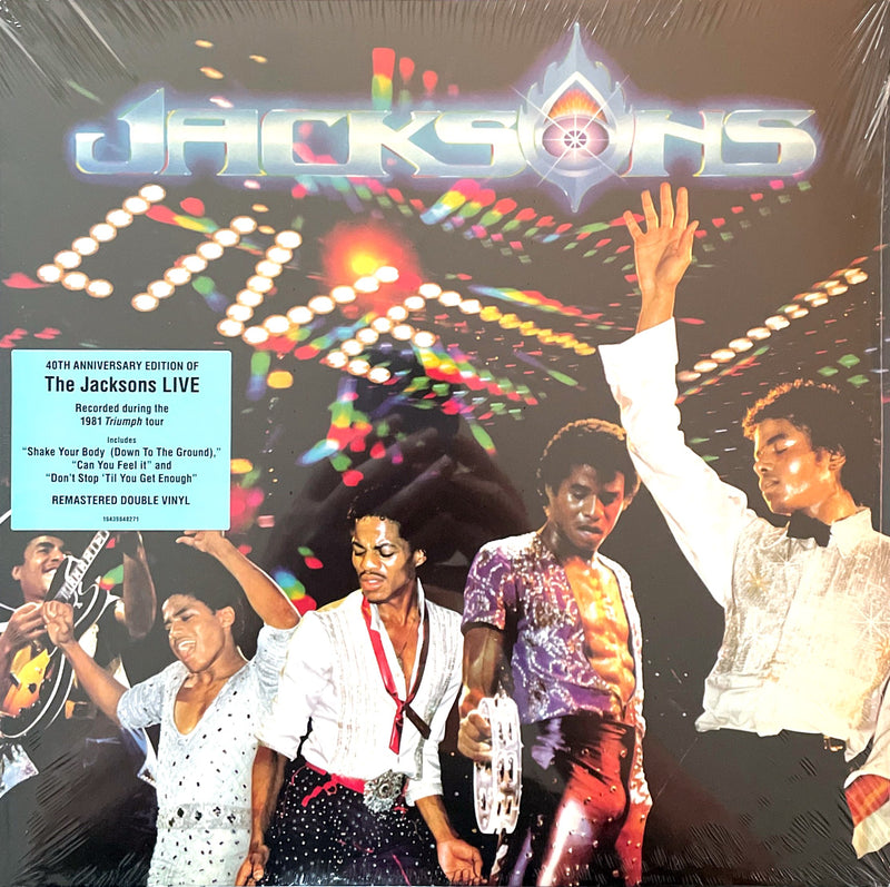 The Jacksons ‎2xLP Live - 40th Anniversary Edition, Gatefold - Europe (M/M - Scellé)