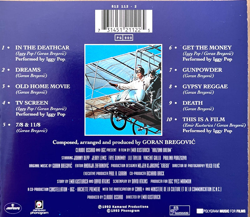 Goran Bregović CD Arizona Dream (Original Motion Picture Soundtrack) - France