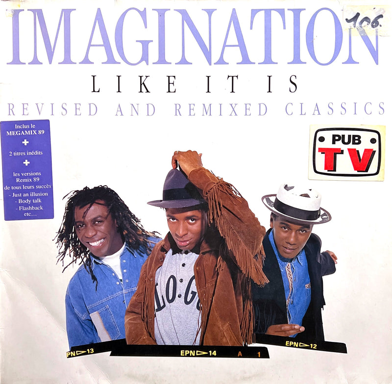 Imagination LP Like It Is Revised & Remixed Classics - Europe