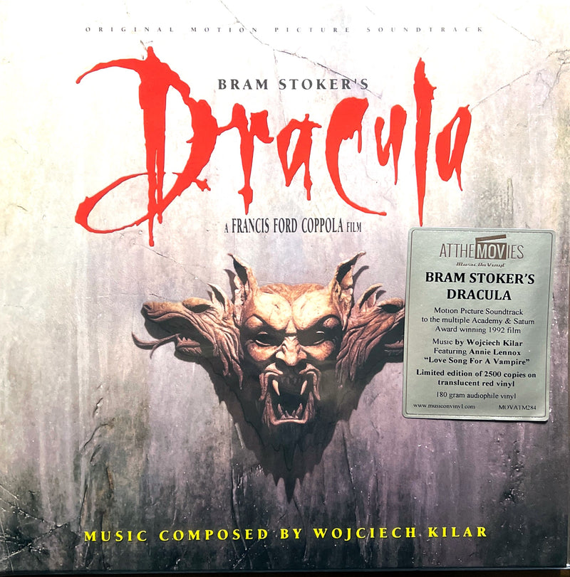 Wojciech Kilar LP Bram Stoker's Dracula (Original Motion Picture Soundtrack) - Tirage Limité, Vinyle Rouge