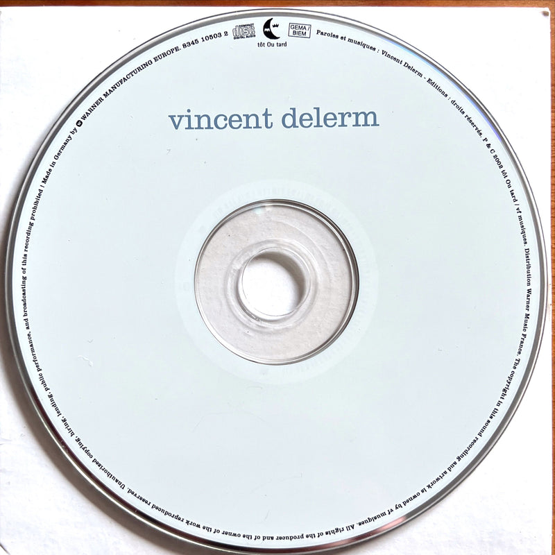 Vincent Delerm CD Vincent Delerm - France (NM/VG+)