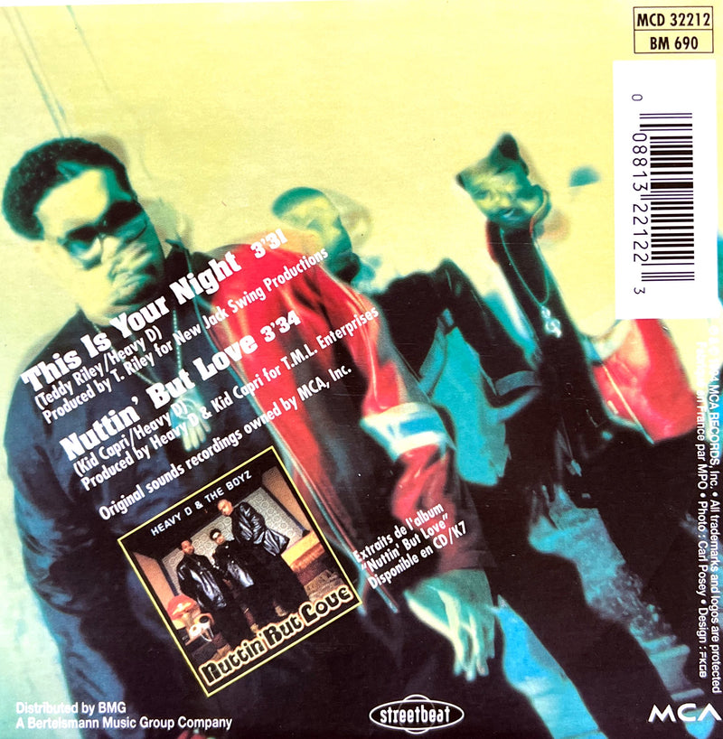 Heavy D & The Boyz CD Single This Is Your Night