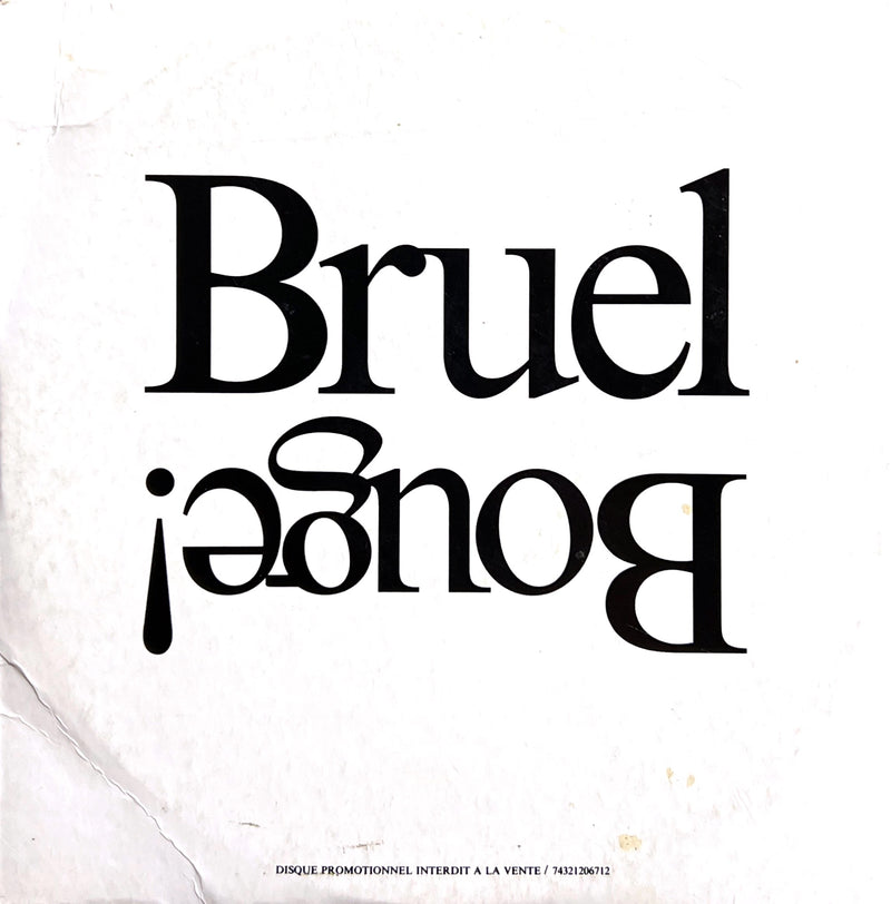 Bruel CD Single Bouge! - Promo