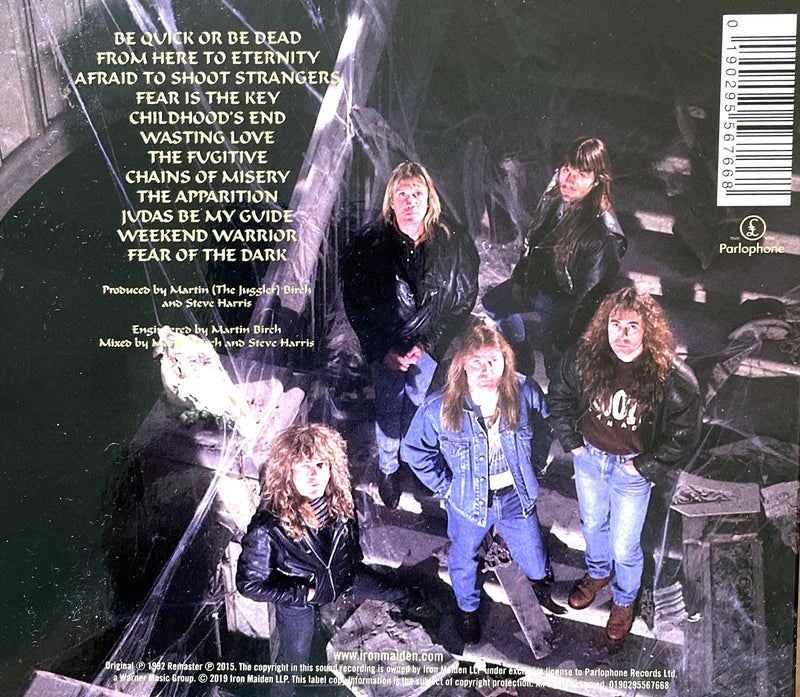 Iron Maiden ‎CD Fear Of The Dark - Remasterisé 2019 Digipak - Europe