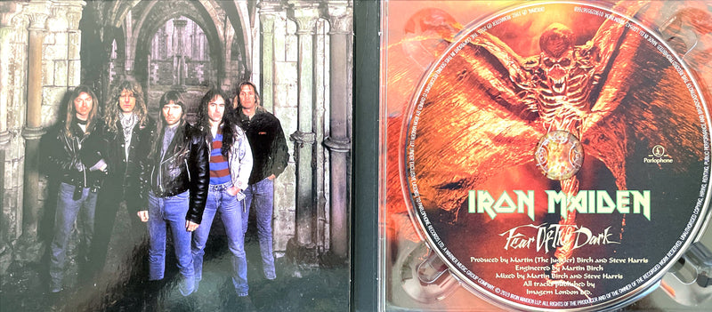 Iron Maiden ‎CD Fear Of The Dark - Remasterisé 2019 Digipak - Europe
