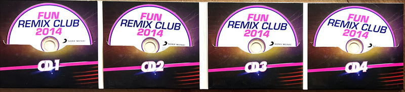 Compilation 4xCD Fun Radio Remix Club Winter 2014 - France