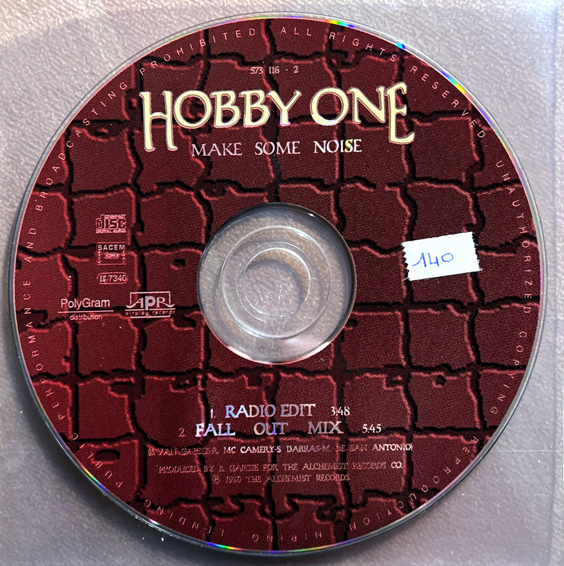 Hobby One CD Single Make Some Noise
