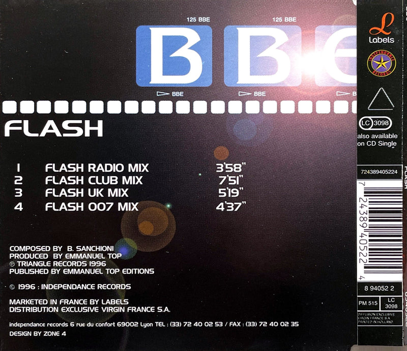 BBE Maxi CD Flash - France & Benelux
