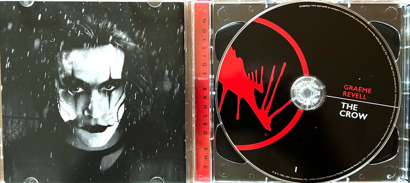 Graeme Revell 2xCD The Crow (Original Motion Picture Score) - Deluxe Edition, Tirage Limité 2000 exemplaires