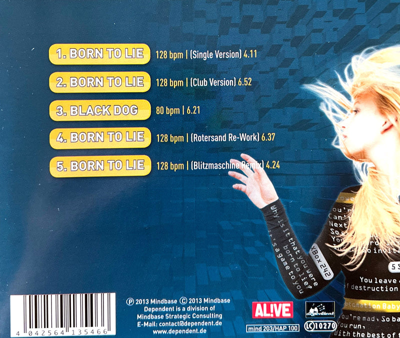 Mesh Maxi CD Born To Lie - Germany