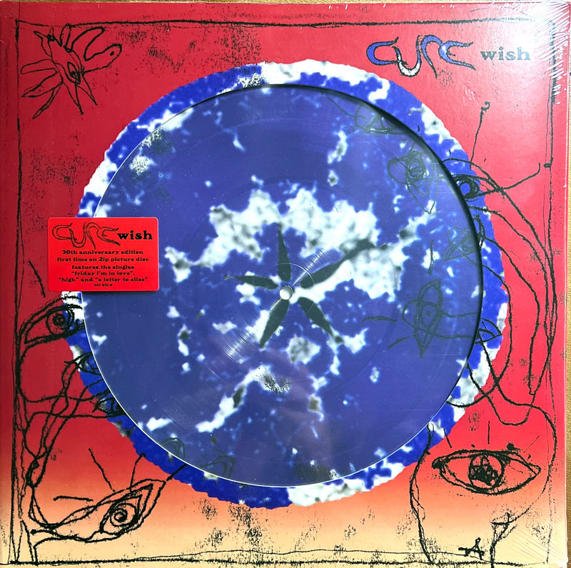 Cure 2xLP Wish - 30th Anniversary Edition, Picture Disc - Germany