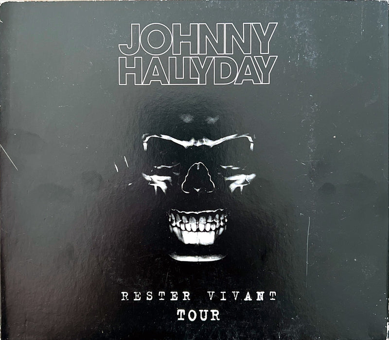Johnny Hallyday 2xCD Rester Vivant Tour - Edition Deluxe Limitée - France