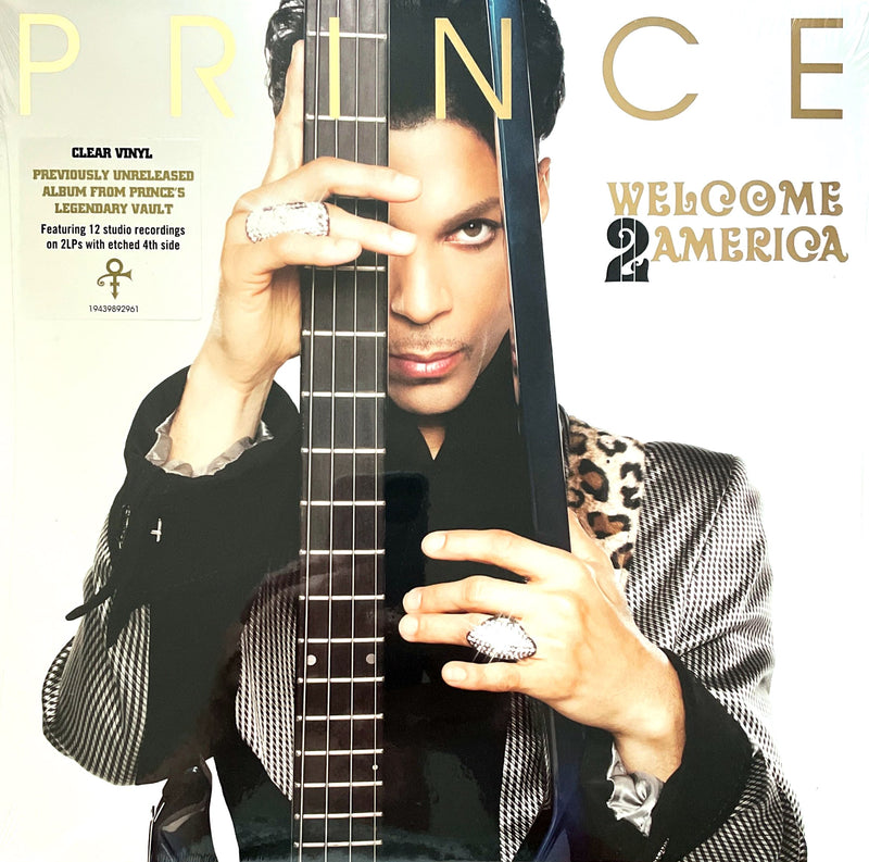 Prince ‎2xLP Welcome 2 America - Clear Vinyls - Europe